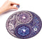 UNIDRAGON Houten Puzzel Voor Volwassenen Mandala - Overkoepelende Tegenstellingen - 200 stukjes - Medium 25x25 cm
