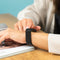iMoshion Bandje Geschikt voor Fitbit Charge 4 / Charge 3 - iMoshion Milanese Watch bandje - Zwart