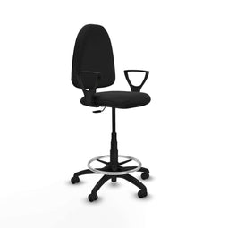 Piqueras y Crespo BFN01RF - Bureaustoel - Hoogteverstelbaar - Zwart