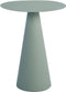 Kick Collection Dion - Bijzettafel - Aluminium - Groen - Ø 38 cm - H 48 cm