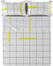 Bovenblad HappyFriday Blanc Firefly Multicolour 260 x 270 cm (Glimworm)