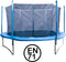 Garlando - Combi XXL - Trampoline met Veiligheidsnet - voor Kinderen en Volwassenen - Rond - 427 cm - met Veilige Rand - Blauw