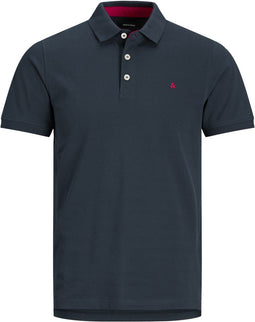 JACK&JONES JJEPAULOS - Poloshirt Korte Mouwen Slim Fit - Katoen/Polyester - Maat XXL