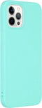 iMoshion Hoesje Geschikt voor iPhone 12 Pro Max Hoesje Siliconen - iMoshion Color Backcover - Mintgroen