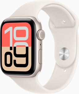 Apple Watch SE 3 - Smartwatch - GPS + Cellular - 44mm - Goud (Beige)