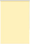 vidaXL - Rolgordijn - verduisterend - 105x150 - cm - stofbreedte - 100,7 - cm - geel