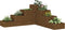 vidaXL - Plantenbak - 4-laags - 80,5x79x36 - cm - grenenhout - honingbruin