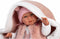 Llorens soft body babypop Mimi met reiswieg en speen 40 cm