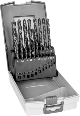 Bahco 4515-SET-19 - HSS-R Spiraalboorset 19-delig - 1 mm tot 10 mm (19 stuks)