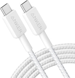Anker 322 - USB-C Kabel - Snelladen en Dataoverdracht - Wit