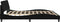 vidaXL - Bedframe - zonder - matras - 200x200 - cm - fluweel - zwart