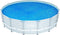 Bestway Zwembadhoes Flowclear rond 462 cm blauw