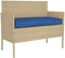 vidaXL - Ligbedkussen - Koninklijk - Blauw - 100x40x8 - cm - Oxford - Stof