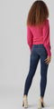 VERO MODA VMHOLLYKARISPUFF LS O-NECK PULLOV GA BOO Dames Trui - Maat XL - Viscose/Polyester/Nylon