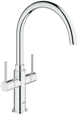 GROHE Ambi Cosmopolitan - Keukenkraan - Hoog Model Draaibare Uitloop - Chroom