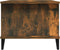 vidaXL - Salontafel - 90x50x40 - cm - bewerkt - hout - gerookt - eikenkleurig