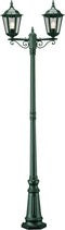 KonstSmide Firenze - Staande lantaarn 2-lichts met dimfunctie - Groen