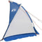 vidaXL - Strandtent - 268x223x125 - cm - 185T - polyester - azuurblauw