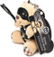 XR Brands AH120 - BDSM Teddy Bear Keychain - Tan