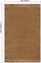 vidaXL - Vloerkleed - met - kwastjes - 160x230 - cm - jute