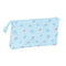 Pennenetui met 3 vakken Mickey Mouse Clubhouse Baby Licht Blauw 22 x 12 x 3 cm