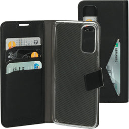 Mobiparts Galaxy S20 - Classic Wallet Case - RFID bescherming - Zwart