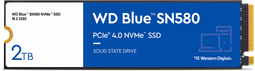 WD Blue SN580 - NVMe SSD 2TB - PCIe Gen 4.0 - 4150 MB/s