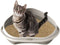 Georplast open hoek kattenbak - Crème - 49 x 40 x 17,5 cm