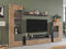 Furnilux Freno - Woonkamercombinatie - Tijdloos design - Grijs Eiken - 40x290x195cm