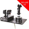 Wheel Stand Pro - Thrustmaster HOTAS WARTHOG en Saitek X-55/X52/Pro - Deluxe V2 - Stalen constructie - Zwart