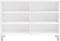 vidaXL - Dressoir - 103,5x35x70 - cm - bewerkt - hout - wit