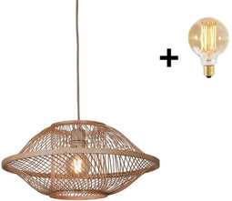 Hanging Lamp - MAUI - Bamboo