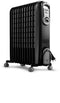 DeLonghi V551225.BG - Oliegevulde radiator 2500W - Venturi-effect - Zwart