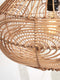 GOOD&MOJO Plafonniere Madeira - Rotan Zwart - Ø48cm - Modern