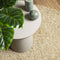 vidaXL - Vloerkleed - PAMPLONA - shaggy - hoogpolig - modern - Ø - 240 - cm - goudkleur