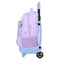 Schoolrugzak met Wielen Frozen Spirit Lila 33 x 45 x 22 cm