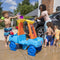 Step2 Car Wash Splash Center Waterspeelgoed in Auto thema - Watertafel van kunststof voor kinderen met 13 accessoires - Activiteitentafel met water voor de tuin