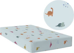 Onderlaken HappyFriday Multicolour 90 x 200 x 32 cm Dinosaurussen