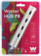 Woxter Hub 73 - USB Hub 7x USB 3.2 Gen 1 5000 Mbit/s - Zilver