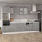 vidaXL - Onderkast - met - lade - Lyon - 50x46x81,5 - cm - bewerkt - hout - betongrijs