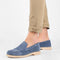 PS Poelman ANDRE - Heren Loafers - Suède - Blauw - Maat 43