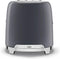 Smeg TSF01GREU - Broodrooster - 950W 2 sleuven 6 bruining-niveaus - Grijs