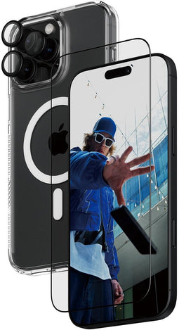 PanzerGlass - iPhone 16 Pro Max - 3-in-1 Protection Bundle - Geharde glas