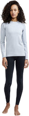 Craft Core Dry Active Comfort Pant - Thermobroek Dames - Warm ademend - Zwart - Maat L