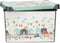 Opbergbak met Deksel Kinderen Weg 22 L Plastic 29,5 x 23,5 x 39,5 cm (12 Stuks)