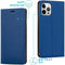 iMoshion Hoesje Geschikt voor iPhone 12 Pro / 12 Hoesje Met Pasjeshouder - iMoshion Slim Folio Bookcase - Donkerblauw