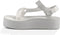 Teva W FLATFORM UNIVERSAL - Plateau Sandalen - Vegan - BRIGHT WHITE - Maat 37