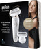 Braun Silk-épil 9 Flex - Epilator met flexibele kop - Micro-Grip technologie - Wit