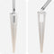 vidaXL - Hekpalen - met - Spike - - - 7 - stuks - - - Ø32 - mm - - - 140 - cm - - - Gegalvaniseerd - Staal