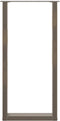 vidaXL - Salontafelpoten - 2 - st - U-vormig - 50x(100-101) - cm - staal - naturel